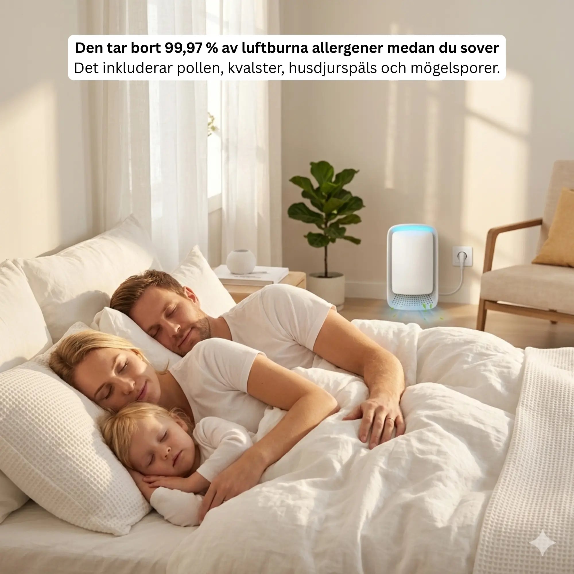 PollenShield - Tyst skydd varje natt