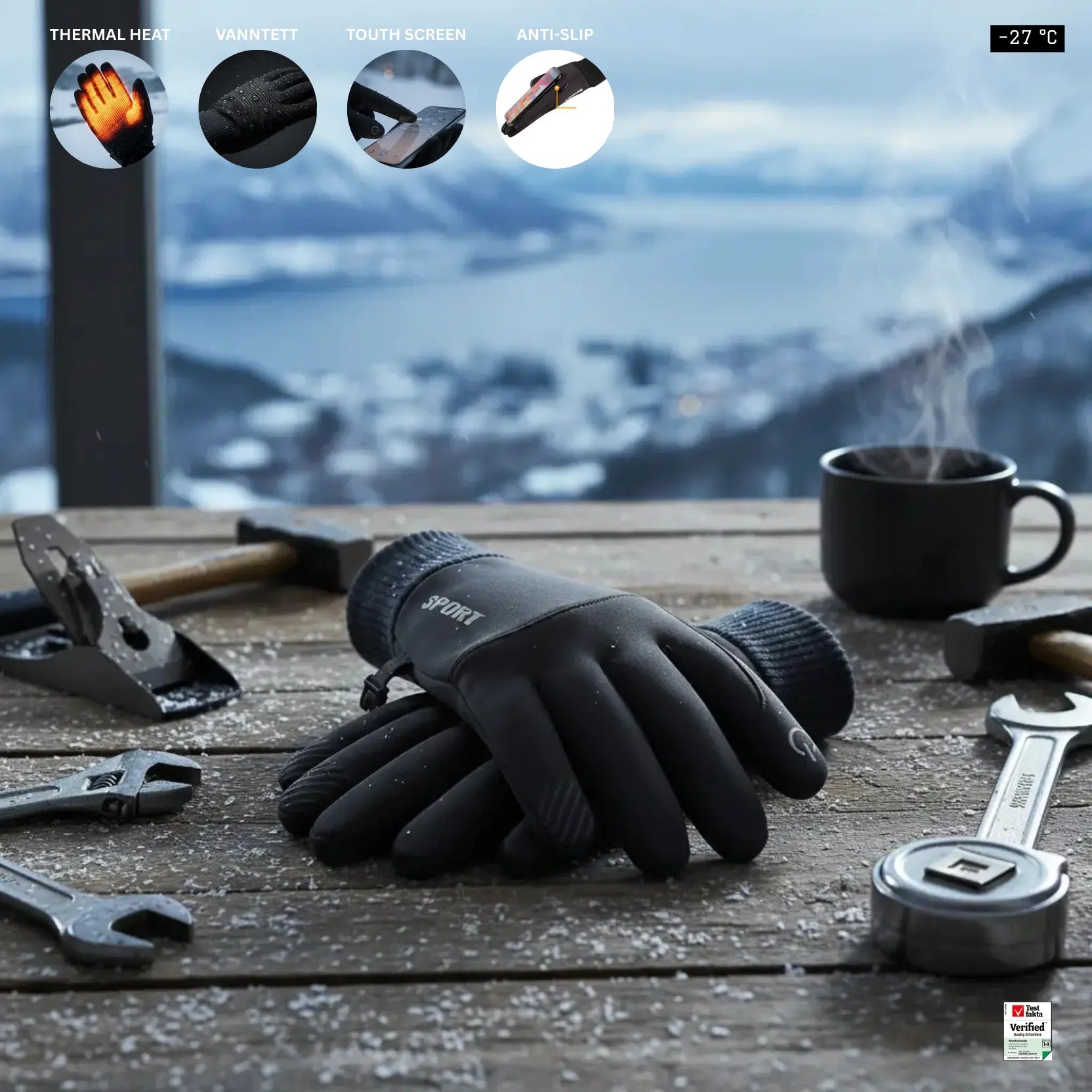 NordicHands Thermal Pro – Farvel til Frosne Fingre