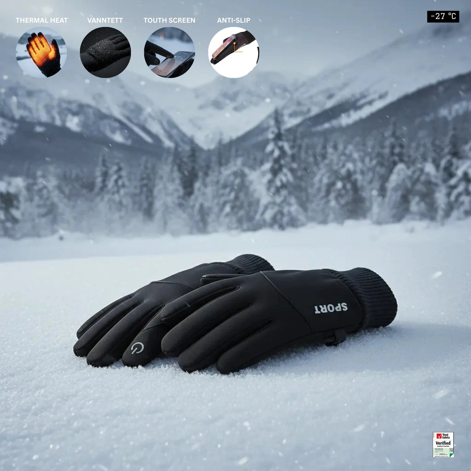 NordicHands - Varme hender. Perfekt grep. Hver tur.