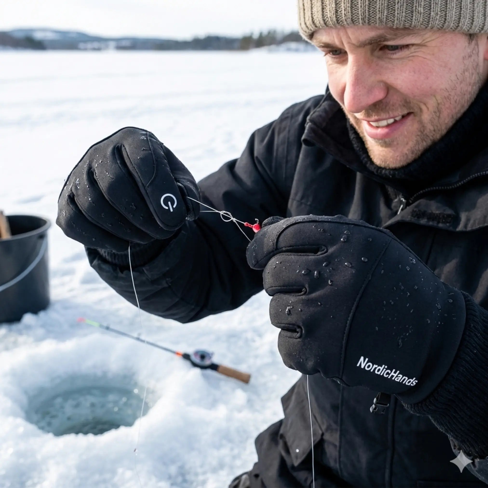 NordicHands - Hold varmen. Hold deg tørr. Fortsett å fiske.