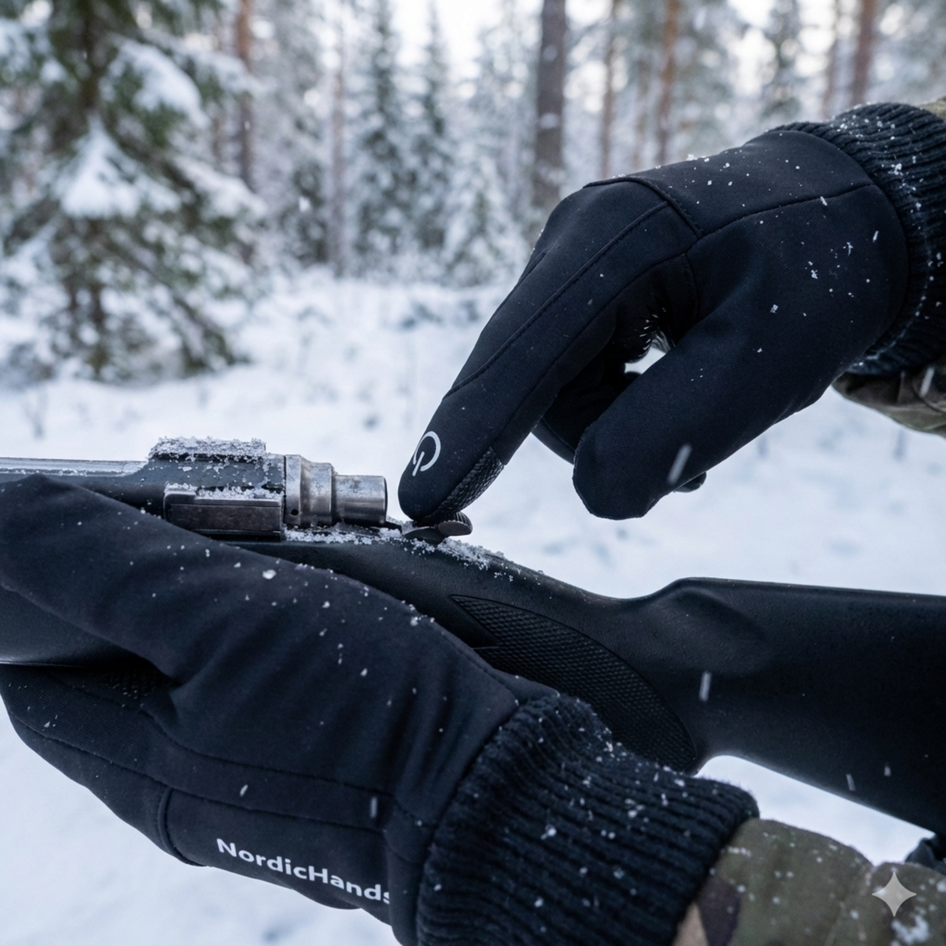 NordicHands - Hold deg varm. Kjenn avtrekkeren.